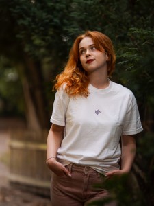 T-shirt RNŚ biały OVERSIZE UNISEX